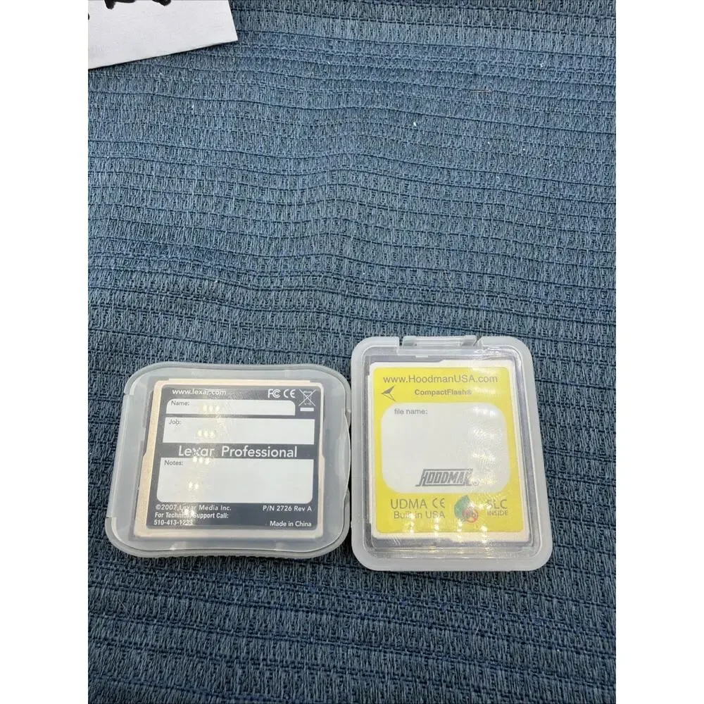 2 Sd Cards Lot